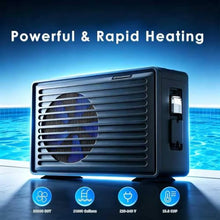 POOLTOHOT Pool Heater for Inground Pools and Above Ground Pool (21000 Gallons), 58000 BTU Electric Pool Heater Build-in Compressor for Heating and Cooling, Pool Heat Pump with Smart WiFi Control