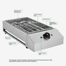 TYYMLY Electric Smokeless Indoor Grill Machine-Portable BBQ Barbecue Grill with Water Filled Drip Tray & Temperature Control for Outdoor Picnic