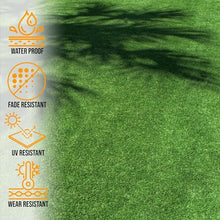 Ottomanson Artificial Turf Golf Hitting Mat Green