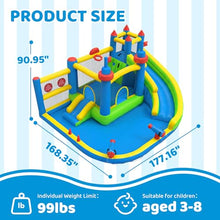 SunSwell Inflatable Water Slide for Kids Backyard with 450W Blower