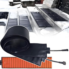 Household Snow Melting Mats Outdoor - Heat Tape for Roof,Gutters and Doors,Graphene Heating and De-Icing,Snow Melting Heating Pad,Width 12cm(4.72in) Curlable (500cm/16.4ft)