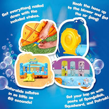 SUNNY & FUN Spongebob Inflatable Bounce House 12x10.5 Ft