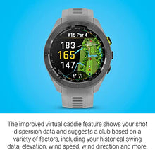 Garmin Approach S70 Golf GPS Watch Gray 42mm AMOLED Display