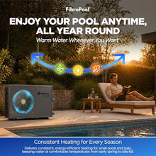 FibroPool Pool Heat Pump - 55,000 BTU Electric - FH255 - Titanium