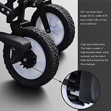 Garden Cart Heavy Duty Foldable Pull Wagon Beach Wagon 4-Wheel Folding Trolley - Portable Garden and DIY Cart