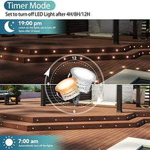 Led Decking Lights with Remote Control, 0.8W LED Deck Lights ?42MM, Warm White Deck Lighting Waterproof IP67,12V Low Voltage Plinth Lights for Terrace,Patio,Path,Wall,Garden,Decoration,10pcs (10pcs )