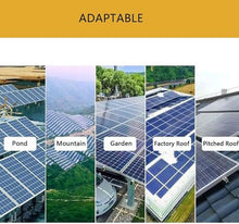CCChosmo Electric Solar Panel Cleaning Brush Dual Head, Telescopic Rod PV Panel Wash Cleaning Machine, Double Head Equipment Solar Cleaner Robot,Electric Water Fed Pole Kit (Gpaa5.5m)