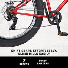 Mongoose Dolomite Fat Tire Mountain Bike Red