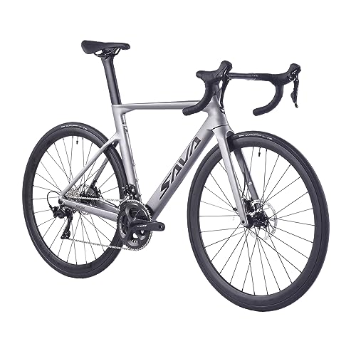 SAVADECK Carbon Road Bike T800 700C 105 R7000 22 Speed Grey