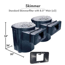 HALF OFF PONDS Savio Signature Ultimate Water Garden and Koi Pond Kit with UVinex Filter, Aeration System, and Liner Black