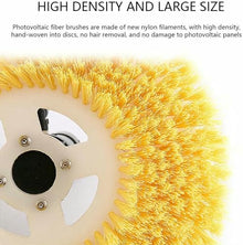 Solar Panel Cleaning Fed Brush, Solar Photovoltaic Panel Cleaning Machine Tools, Electric Brush Power Generation Panel Components Cleaning Equipment