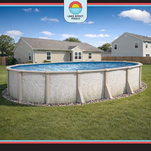 Lake Effect Pools 'Antigua' 15 ft x 30 ft Oval Above Ground Swimming Pool