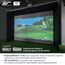 Elite Screens Golf Impact Screen White