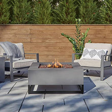 Lakeview Craft Bay 36-Inch Square Propane Fire Table w/NG Conversion Kit - Weathered Slate - SCC966LPWSLT