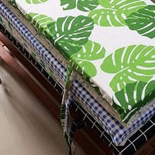 XIEMINLE Garden Bench Cushion Dining Chair Cushion 2/3 Seater Indoor, Rectangle Swing Seat Pads with Ties, Soft Colorful Seat Cushions Suitable for Park Kitchen Garden Swing,140 * 50 * 3cm,Style4