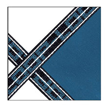 Loop-Loc Swimming Pool Cover. Safety Pool Cover for Pool Size: 20 x 40 Shape: Rectangle .Super Dense II Mesh Blue MESH Item ID 824