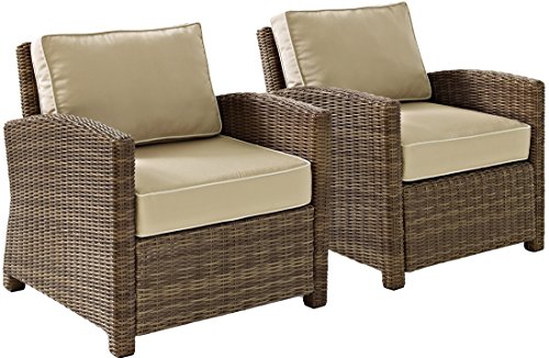 Crosley Furniture Bradenton 2-Piece Patio Chair Set