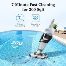 fancole Pool Vacuum, Upgraded Dual Mode & 22 GPM Powerful Suction