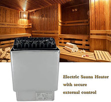 XQZMZSCP Home Sauna,Sauna Room Electric Sauna Heater External Control Sauna Stove Wet Dry Sauna Spa 2 Working Modes Temperature Sensor (3kW)