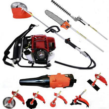 9-in-1 GX35 Weed Eater with Leaf Blower Set, Hedge and String Trimmer, Brush Cutter Saw Pole