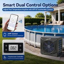 MICOE 18000 BTU Pool Heater for Above Ground Pool Up to 5500 Gallons
