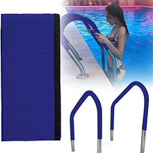Sturdy Pool Safety Handrails Pool Handrails Pool Handrail, 4ft Royal Blue Swimming Pool Hand Rail Blue Grip for Pool Handrails Pool Rail Pool Railing with Complete Installation Accessories