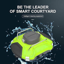 Automatic Pool Cleaner with 120Min Battery Life, 18°-25°Climbing Ability, Display Light and Buzzer, Ideal for Pools Up to 800 Sq.Ft