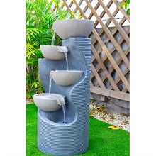 Outdoor Water Fountain Water Decoration, Fountain Decoration, Balcony Garden Outdoor Garden Home Floor Circulating Water Landscape Outdoor Fountain (Size : L)