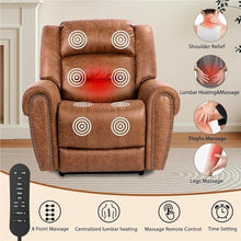 Dual Motor Large Electric Lounge Lift Recliner Chair with USB Ports