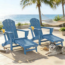 Folding Fire Pit Chair,Adirondack Chair Set of 2,Outdoor Fire Pit Chair