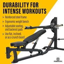 Powertec Fitness Workbench Multi Press Adjustable Gym Equipment - Multipress