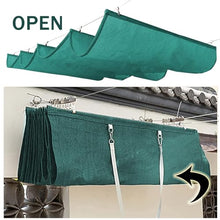 Retractable Wave Shade Sail – Customizable Outdoor Pergola