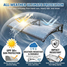 HIAPES Door Awnings Exterior, Awning for Door Entrance