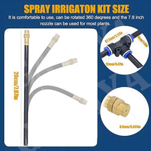GAYAYAS Garden Irrigation Watering Systems Kit, 360° Bendable Drip Irrigation System, Adjustable Nozzle, Smart Sprinkler System, for Outdoor Plants,50M/164FT-Withtimer