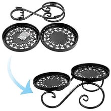 RWGOVLU Plant Stand Indoor Metal Plant Stands Indoor Balcony Flower Stand Garden Plant Holders Display Iron Flower Rack