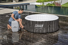 Inflatable Coleman SaluSpa Bahamas 4-Person Portable Hot Tub Blue