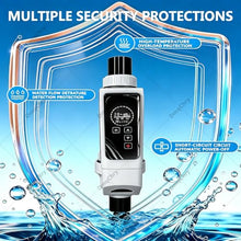 DmqChry Salt Chlorine Generator for 42,000 Gal Above/In Ground Pool, Salt Water Pool Chlorinator System with Smart APP Control, Self-Cleaning Titanium Cell, LED-Screen Control Panel, IPX5 11000Gal