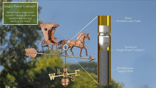 Good Directions Country Doctor Weathervane with Arrow, Pure Copper