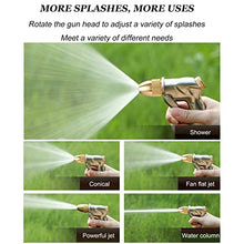 Garden Hose Reels with with Hose and Nozzle, Wall Mounted/Portable Water Hose Reel with Crank, Stainless Steel Water Pipe Storage Shelf Reel Holder, Reel Cart Hose Caddy for Watering Washing