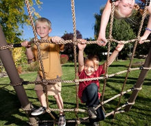Lifetime Double Slide Deluxe Play Set Earthtone