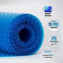 CFLNYC Rectangle Bubble Heating Cover, Anti Dust Solar Protective Swimming Pool Cover Outdoor Hot Tubs Supplies Accessories (Color : Blue, Size : 3X5m/9.8X16.4ft)