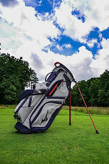 Mizuno BR-DX 14-Way Hybrid Stand Bag Heathered Grey-Navy