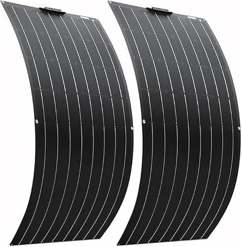 KZZAAO 800 Watt Flexible Solar Panel for RV, 2 × 400 Watt 12 Volt Solar Power Panel Kit Photovoltaic Module Monocrystalline Solar Panels