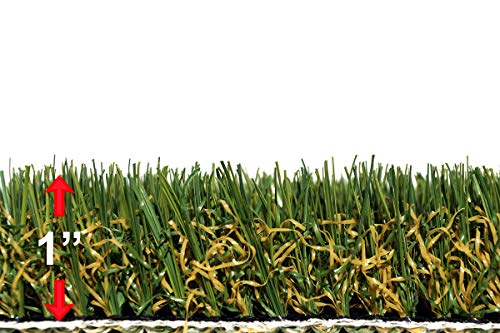 StarPro Greens SPG-Dog 1" Tall Artificial Fake Dog Grass with Ultra-Flo $2.89/sq.ft. (Pick Size Below) (6ft. x 15ft. = 90 sq. ft.)
