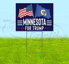 TampaPrinting Minnesota for Trump Yard Sign 18" X 24" with Metal Step Stake