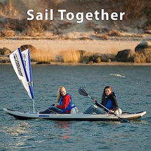 Sea Eagle 385FT Fasttrack Inflatable 12'6" Touring Kayak Blue/White