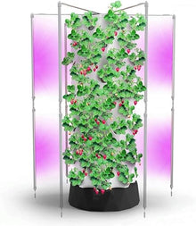 FLTRGO Hydroponics Growing System Hydroponics Tower Growing System, Indoor Plant Water Cycle Garden Growing Systems Vertical Hydroponic Pineapple Aeroponic Tower Indoor Garden