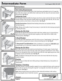 Stegmeier Gunite Pool Coping Forms Intermediate