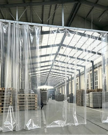 Clear Weatherproof Curtain Divider, Car Port Tarpaulin, Outdoor Camping