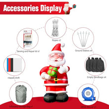 WARSUN 14.5Ft Premium Christmas Inflatable Santa Claus Red